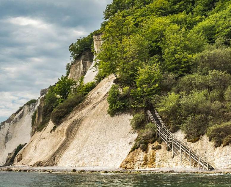 Møns Klint med trappe